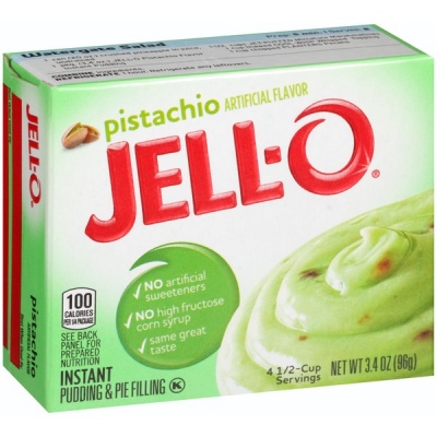 Jell-o Pistachio Instant Pudding 96g Jello Jell o